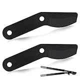 IMPRESA Lopper Replacement Blades - 2 Pack, Compatible with Fiskars PowerGear 25'/31' & PowerGear 2 27'/32' - Bypass Lopper Blades - PTFE-Coated for Gardening Tools - Ambidextrous with Storage Bag
