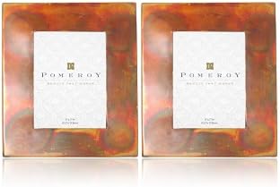 Pomeroy Set of 2 Burnham Frames (5" x 7"), Burned Copper