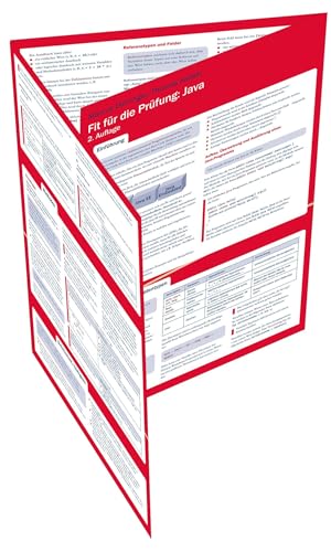 Preisvergleich Produktbild Fit für die Prüfung: Java - Lerntafel