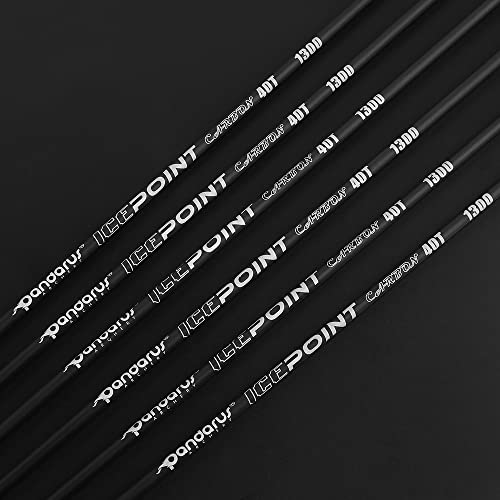 wolfman ICEPOINT Pure Carbon Arrow Shafts ID 3.2 mm ± 0.006 Target Arrows for Recurve Bow Compound Bow Archery Competition Olympic Target Shooting (12 Pack) (SPINE 350) - Image 3
