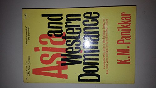 Asia and Western Dominance B0006C3VLC Book Cover