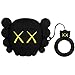 Mulafnxal Compatible with Airpods 1&2 Case,Cute 3D Cartoon Character Silicone Airpod Funny Cover,Kawaii Fun Cool Keychain Design Skin,Fashion Cases for Girls Kids Teens Boys Air pods(Black Sesame)