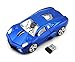 Produktbild Klein Design CM0022 Kabellose Maus, super Sportwagen Design, 2.4 GHz Verbindung via Nano-USB-Empfänger, Optischer Sensor, Für Links- und Rechtshänder, in Farbe blau
