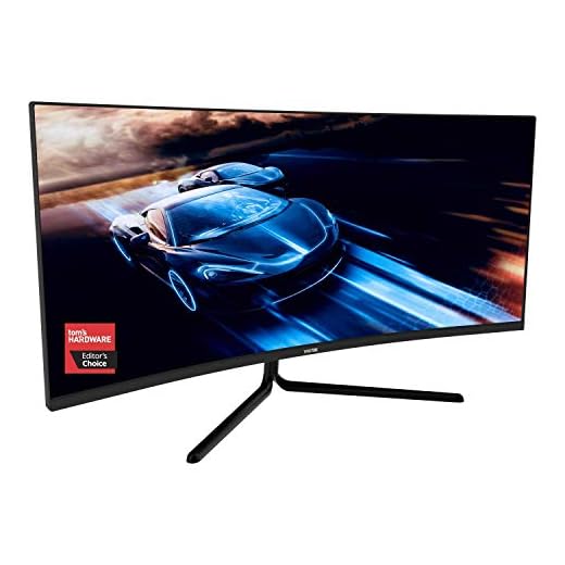 VIOTEK GNV34DBE 34-Inch Curved Gaming Monitor | 144Hz UWQHD 4ms | 2X HDMI 2.0, 2X DisplayPort 1.4, 3.5mm | G-Sync-Ready, FreeSync | 3-Yr Warranty (VESA)