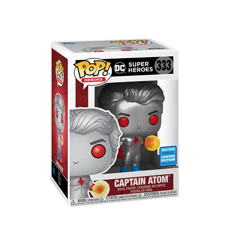 Funko Pop! Heroes: Dc - Captain Atom Vinyl Figure Wondercon 2020 Limited Edition Amazon Exclusive #TOP1
