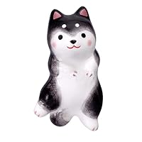 【未使用品】 薬師窯 YAKUSHIGAMA 和楽づくし わんこ日和 お座り黒柴(9685) おねだり黒柴(9689) セット 中古 送料無料 H４ わんこ日和お座り黒柴(大) – 中外陶園オンラインストア