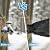 Outdoor Faucet Covers for Winter Freeze Protection, 2 Pack 8.5" H x 5.9" W Outside Faucet Socks for Winter, Thicken Waterproof Hose Bib Covers for Winter, Reusable Insulated Spigot Covers