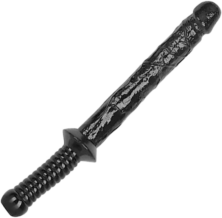 12 Inch Black Long Adult Tools for Women Realistic Silicone Strong Toys Stimulation with Waterproof Function Toys Play Outdoors or at Home