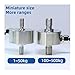YCCMSM13 Mini Load Cell Double Bolt Force Sensor for Compression Tension Industrial Testing Hopper Scale Robot Capsule 10kg 50kg 100kg