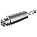 Produktbild goobay XLR 012 6.35 mm 3Pin Kabel-Schnittstelle und Netzteil