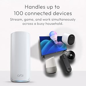 NETGEAR Orbi 770 Series WiFi 7 Mesh System, Up to 8,000 sq ft., 3 Pack — photo 5 of 6