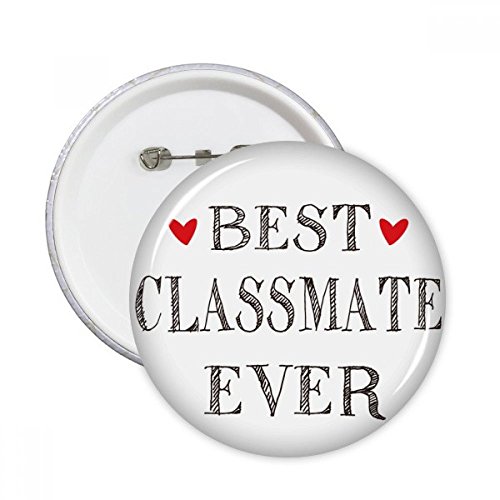 Badge amitié DIYthinker pour sac à dos et veste de rentrée, accessoire camarade de classe 5pcs