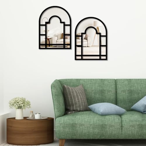 Image of Sehaz Artworks Jharokha Wall Decor Items for Living Room | Home Decoration Items for Living Room | Wall Hanging decoration | Decorative Mirror for Wall Decoration | Wall Decor Items for Bedroom