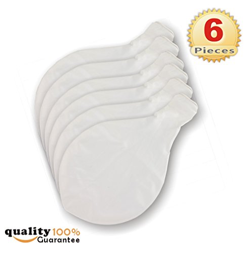 Image of PMLAND 6 Pcs White 36 Inch Giant Latex Balloons for Party Decor Decorations | White giant balloons for birthdays, weddings, graduations, photo backdrops, balloon arches, helium displays and party decor.