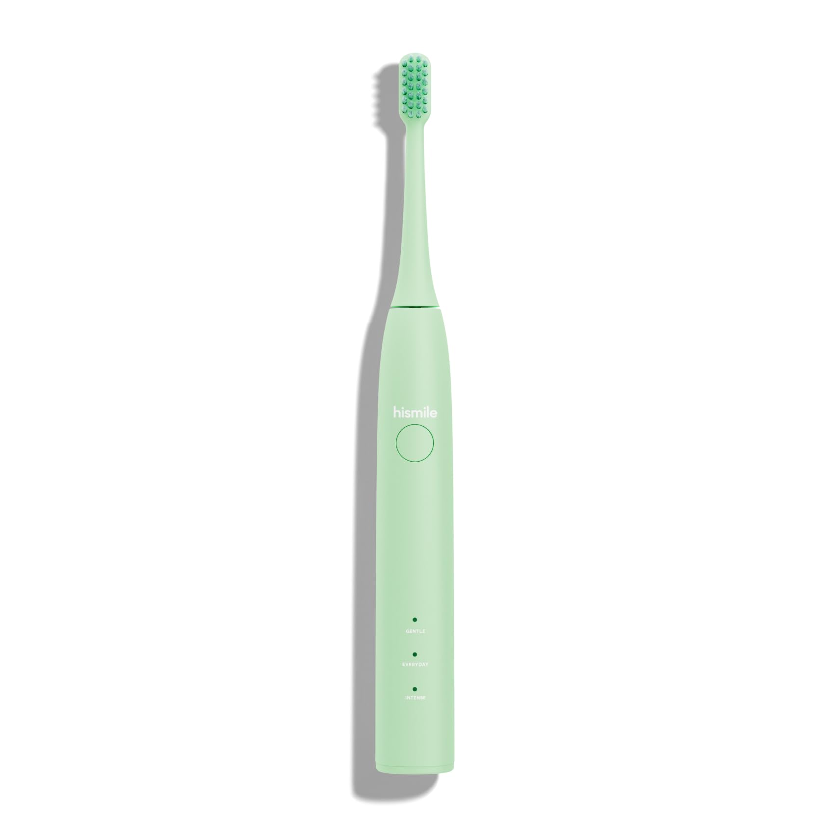 HISMILEElectric Toothbrush, 3 Brushing Modes, Smart Timer, Rechargeable Electric Tooth Brush for Adults and Children, Soft-Tapered Bristles, Mode Memory (Green)