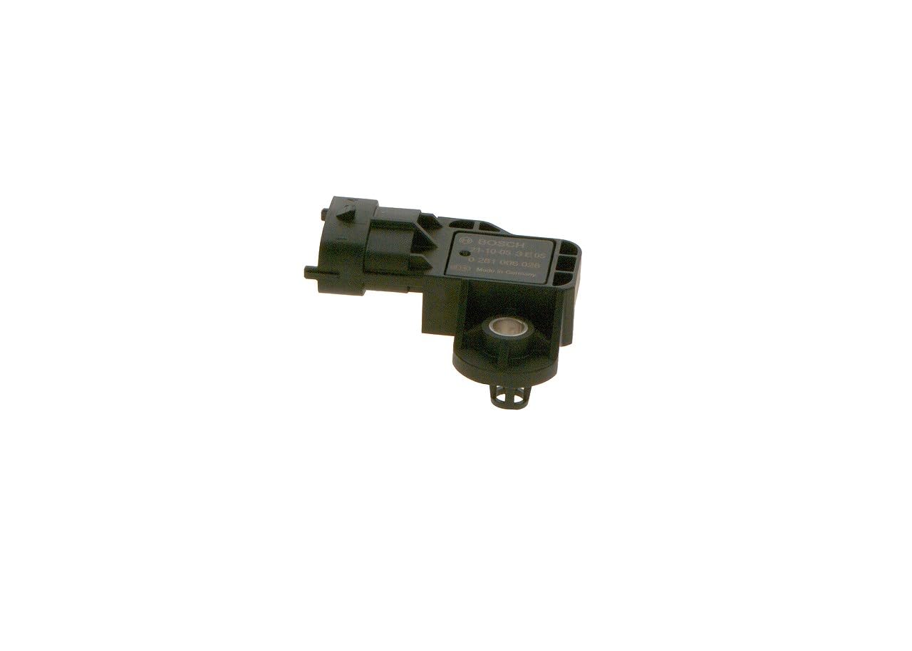 BOSCH Capteur (pression de suralimentation) 0281006028 Compatible avec: ABARTH GRANDE PUNTO, PUNTO EVO, ALFA ROMEO 147, 156, 159, 159 Sportwagon, 166, 4C, 4C SPIDER, BRERA, GIULIA, GIULIETTA | Compatible avec certaines Alfa Romeo Giulia, Stelvio, Porsche