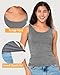 BAMBOO COOL Women's Ultra Soft Lingerie Camisole Basic Tank Breathable Undershirt 4 Pack