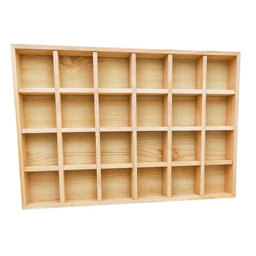 Facile da usare: il vassoio di ordinamento in legno può essere facilmente messo su un tavolo da toeletta, cassetto, armadio, guardaroba e altro ancora.