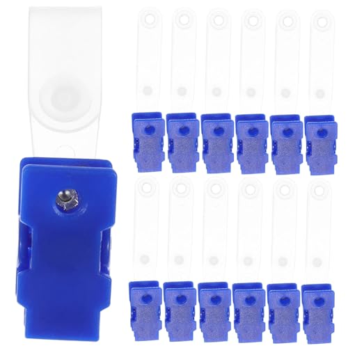 Clips de badge plastique anti-perte pour fixer solidement votre porte-badge
