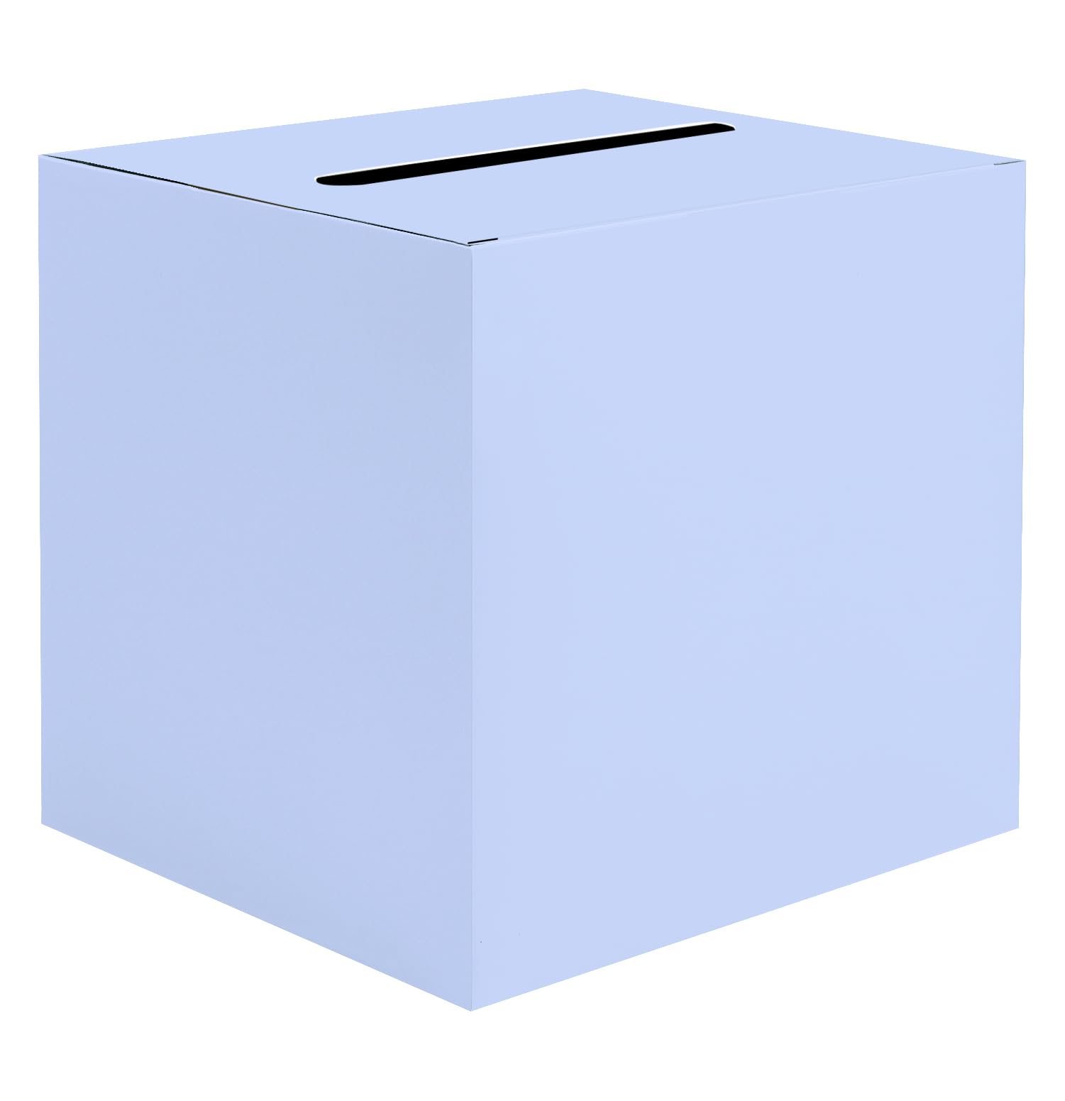 SietDESEO Lavender Card Box with Slot Money Gift Card Box Holder for Party Wedding Reception Birthday Graduation Bridal Shower Baby Shower Diaper Raffle Box