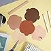 100 Pcs Multicultural Face Creative Cut Outs 5.5 Inch Skin Color Construction Paper for Crafts Classroom Bulletin Board Decorations Face Shaped Sticker Die Cut for Teachers Kids DIY Craft