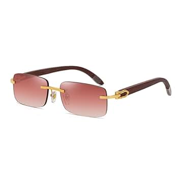 【限定数量】 UnsteadyMarket Bom Bom Rimless Glasses Square Bombom Rimless Glasses_Square - UNSTEADYMARKET | 60% - Asian