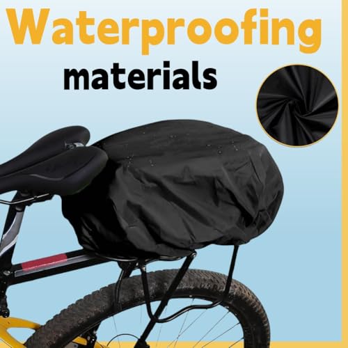 Regenschutz Fahrradkorb,Abdeckung Fahrradkorb,Wasserdichte Fahrradkorbs Abdeckung,Regenabdeckung für Korb Hinten,Fahrradkorbs Regenschutz