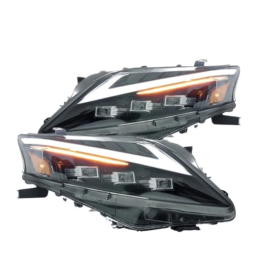 Phares Lexus RX 2009-2012 feux de voiture DRL et lentille projecteur