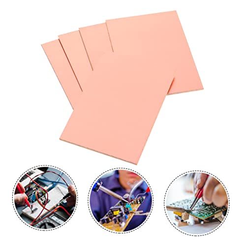 DOITOOL Placa De Circuito Ccl 20Pcs Para Placa De Protótipo De Circuito Placa Revestida De Face Únic