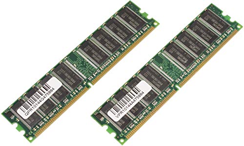 MicroMemory Kit 2x1GB DIMM DDR 400Mhz 2GB DDR 400MHz memoria