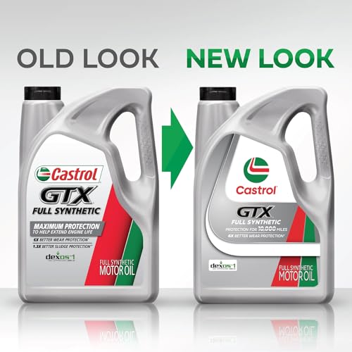 Castrol GTX Full Synthetic 0W-20 Motor Oil, 5 Quarts by Castrol - Image 2