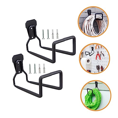 Crochets de garage POPETPOP support mural robuste lot de 2 - 4