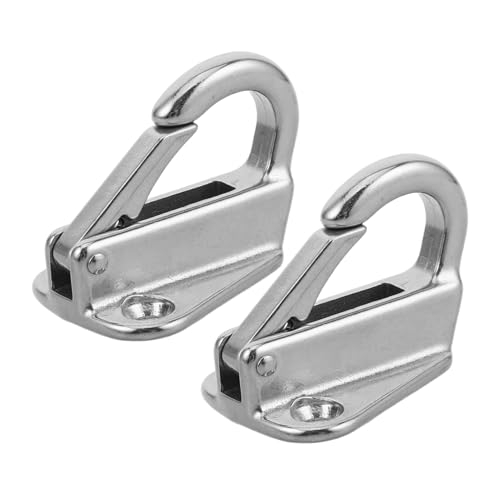 VICASKY Boat Hook Marine Spring Snap Boat Rope Hook Stainless Steel Easy Install Remove