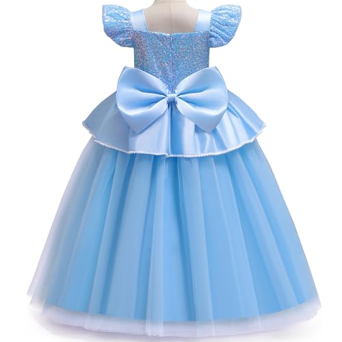 Disfraz de princesa para niñas 3-10 años con accesorios miniatura 4