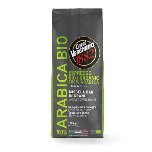 Caffè Vergnano 1882 - Café en Grano 100% Arábica Bio