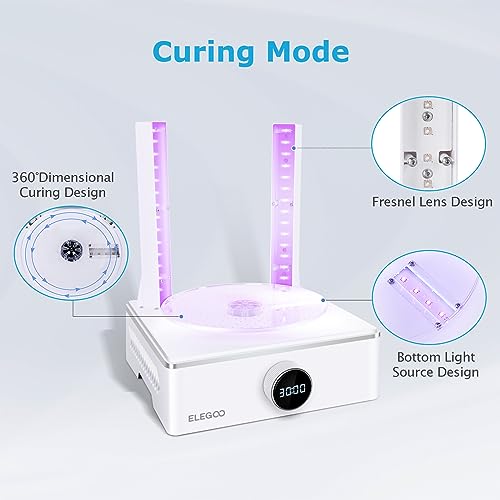 Image of ELEGOO Mercury X Bundle Cure and Wash Large UV Curing Machine