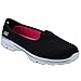 Skechers Performance Women's Go Walk 3 Insight Slip-On Walking Shoe,Black/White,10 M US