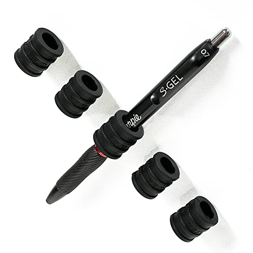 Better Labz Stick-O Magnetic Pen & Pencil Holder - Option For Securing Writing Tools On Various Surfaces Including Fridge, Dry Erase Board, Locker, Task Board, Office And Classroom (Five Pack) #TOP1