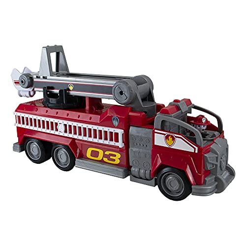PATRULHA CANINA - VEÍCULO BOMBEIRO DO MARSHALL, Sunny Brinquedos, Vermelho