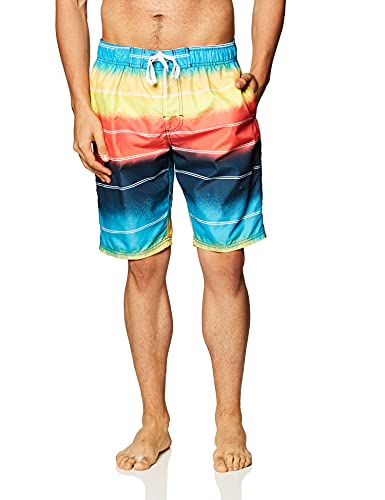 Kanu Surf Men's Flex Swim Trunks (Regular & Extended Sizes), Apollo Multi, Xx-Large #TOP1