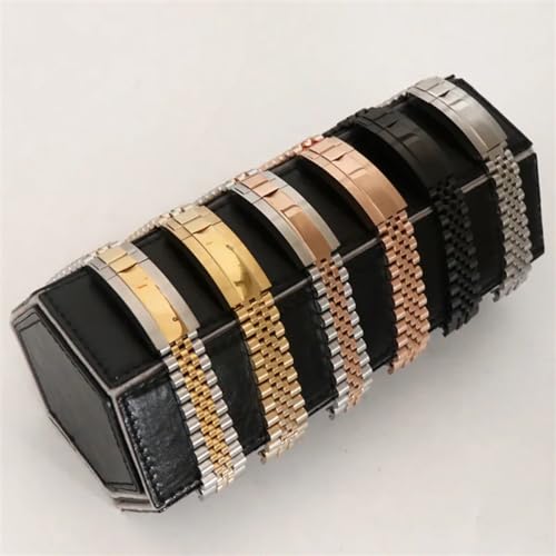 Bracelet de montre 20mm style chic avec boucle ajustable - 4