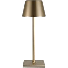 Cordless Table Lamps - 5200mAh Rechargeable Battery, Touch Dimming, LED Bedside Night Stand Light Portable Eye-Caring Smart Lamp for Home Living Room Bedroom Restaurant Gold