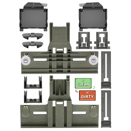 [13 Pack] Upgraded W10350375 Dishwasher Top Rack Parts and