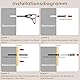 Kletterwand für Katzen-9-teilig Katzen Kletterwand Set,Große Hängebrücke,2 Katzenhäusern,Ruhe und Spielwandregal，Katzenmöbel für kleine und mittlere Katzen