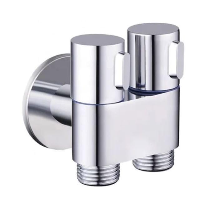 See full amazon price history chart for NEXOMS AV04 Brass 2-IN-1 Angle Valve | 2 Way Angle Valve with Wall Flange (Chrome) NEXOMS AV04 Brass 2-IN-1 Angle Valve | 2 Way Angle Valve with Wall Flange (Chrome) (B0CJRWQ43W) Amazon Price History, Amazon Price Tracker
