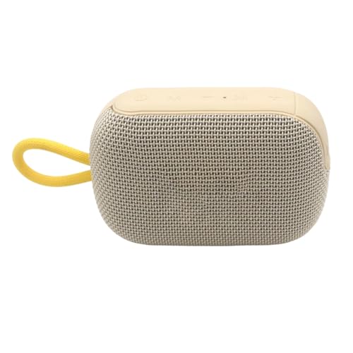 Haut-parleur portable de dimensions 12,5 x 4,8 x 8,6 cm avec audio portable fiable