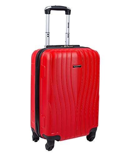 Mala De Viagem Pequena Zigma Vermelha Sestini 360 Graus Abs