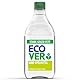 Ecover Spülmittel, stark gegen Fett und Schmutz, frischer Zitronen- und Aloe-Vera-Duft, für das Spülen von Hand, 1 x 450 ml