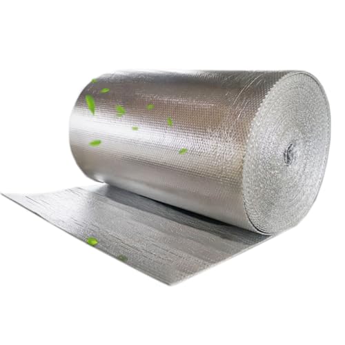 1mx6m 保冷保温シート 遮熱 発泡断熱 適用暖房器具保温、する 結露防止 壁 車 パイプ 屋根 窓, 断熱材 反射断熱フォイルダブルバブル アルミ箔 遮熱材 高遮熱材, アルミ板 5mm 接着剤不要 車 断熱マット 床下断熱シート