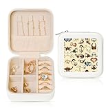 Compact et portable : cette petite boîte à bijoux légère avec imprimé furet poilu est parfaite pour les voyages. Il peut facilement se glisser dans votre sac à main ou vos bagages, ce qui en fait un compagnon pratique pour vos besoins en déplacement.